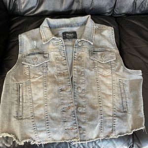 SILVER BRAND JEAN VEST XL